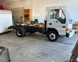 dismantled donor truck