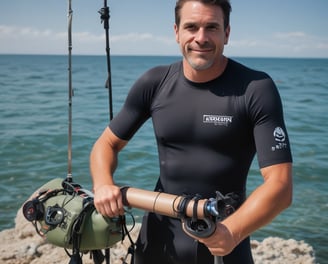 man standing near white wall
