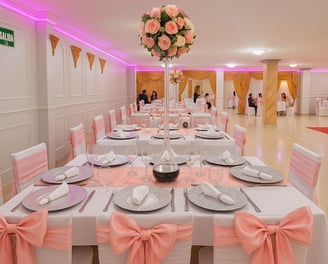 Decoración de quinceañera en Magic Party Quito