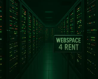 a row of servers in a server room