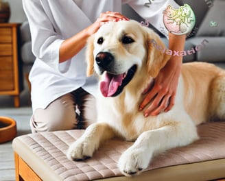 Massage canin bien-être et détente