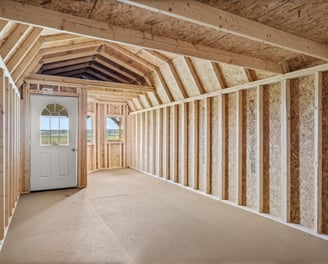 Stor-Mor Portable Buildings Deluxe Lofted Barn Cabin locations in Texarkana and Hope Arkansas, Texas