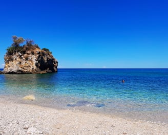 some paths lead to the sea at Pelion herbal journey guided herbal walks
