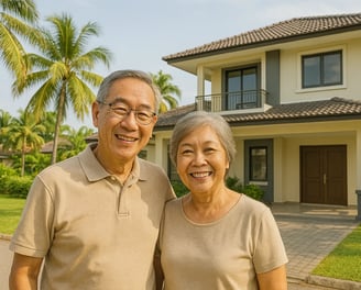 Retired Singaporean couple