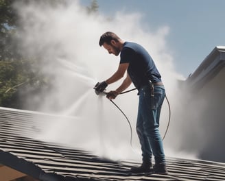 A person is skillfully painting intricate designs with a fine brush on a white surface, demonstrating precision and artistic flair. The focus is on the detailed artwork and the careful hand movements of the artist.