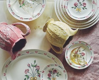 Blue Ridge China , Hand Painted Dinnerware