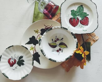 Strawberry Dinnerware 