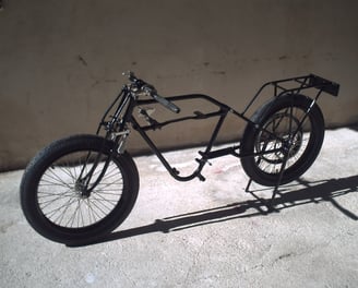 restauration moto ancienne partie cycle