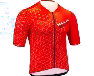 Ghost mannequin photo of cycling t-shirt