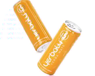 Energy drink can product photo