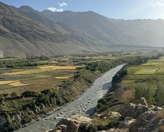 View from the Khakha Fortress