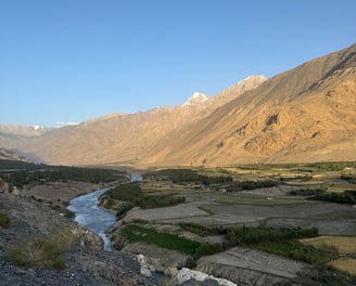 View from the Khakha Fortress