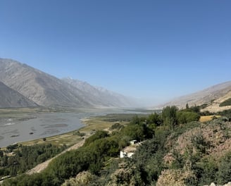 View from Yamchum Fortress