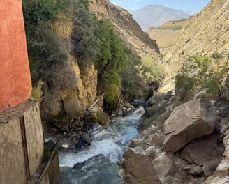 View from Bibi Fatima