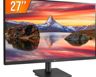 Imagem de monitor 27 polegadas da LG no site da amazon.