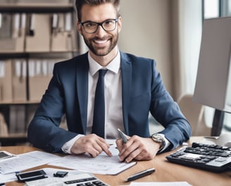 person holding pencil near laptop computer