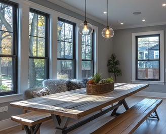 Painting company dinning room 