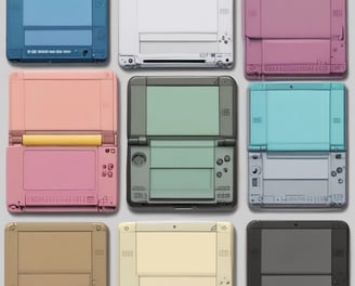 black Sony PS2 controller on white surface