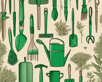 a group of orange and black chairs