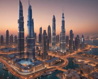 A view of the upper floors of a light-colored building with multiple windows and ornate architectural details. A red and white 'For Sale' sign with contact information is visible on the building's facade. The building is surrounded by greenery, and there are overhead utility lines. The sky above is partly cloudy with patches of blue.