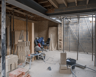 Baustelle pur!