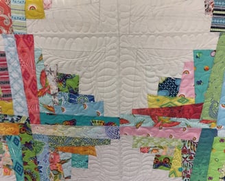 Semi Custom quilting example