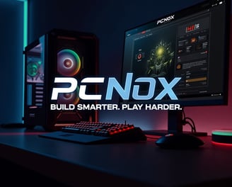 a computer monitor with a pc and a pc monitor