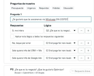 Ejemplo de anuncio