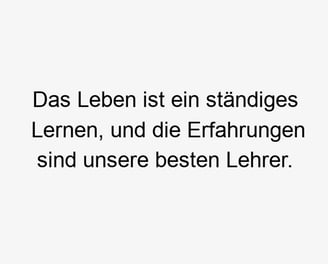 Erfahrungen für eine effiziente Weiterbildung