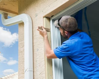 sliding door track adjustment