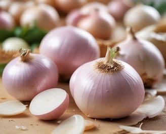A close-up view of mixed chopped vegetables including pieces of broccoli, green cucumbers, and orange carrots, all spread out on a surface. The image has a shallow depth of field with the focus on the central vegetables, and the background appearing blurry.