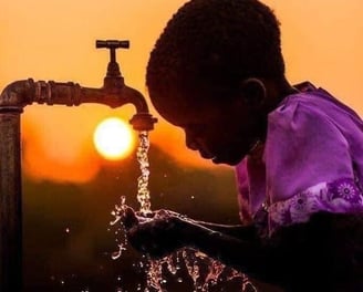 afe drinking water project in African community