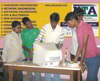 Students at NTA Center