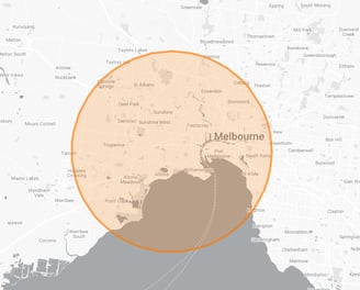 Areas we service in Melbourne 