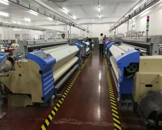 Airjet Weaving Factory in surat