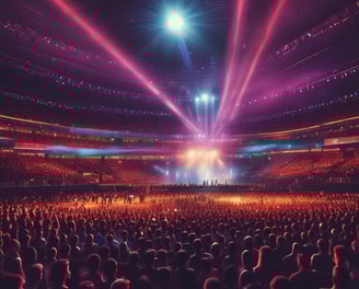 a large room with a few machines