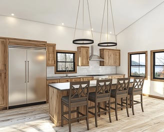 bpw-16 interior kitchen area barndominium