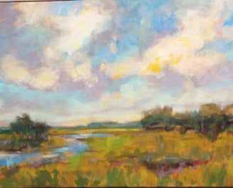 marsh painting