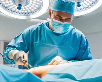 surgeon in the operation room