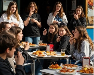 dolescentes aragoneses Un 50% más de fumadores diarios que la media española