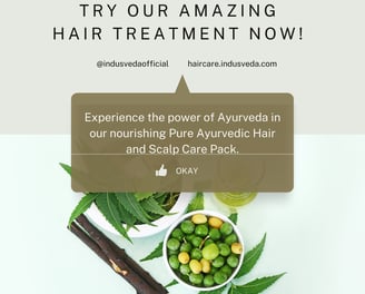 Try our amazing hair treatment now with IndusVeda