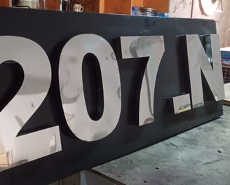 a sign that says 2017 is the year of the year of the year of the