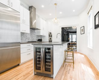 custom white kitchen remodel in Toronto By Home Reno Pro