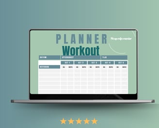 digitale workout planner