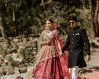 Indore Royal Wedding Beautiful Couples Capture by Kb Studio Photographers
