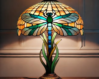 Lampe Tiffany Libellule