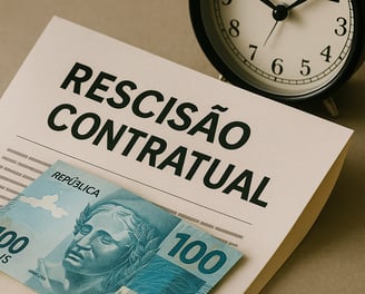 imagem rescisão contratual