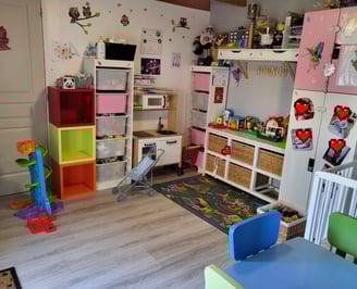 la pièce de jeux de NOUNOU Mimi Assistante maternelle Miramas
