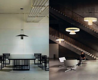 examples kimo lamp in a structural ambientadores
