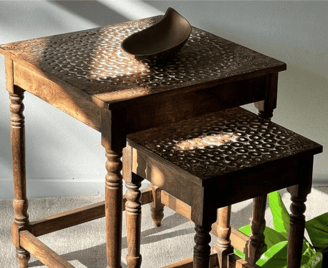 mesas de madera